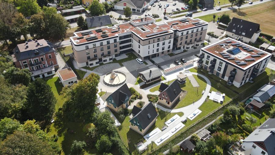 Neubau eine Pflegeheimes + Altersgerechtes Wohnen in Scheibenberg